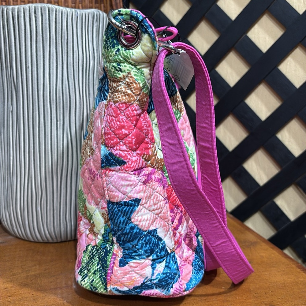 Vera Bradley Floral Crossbody Bag - Pink, Blue, Green - Picture 7 of 13